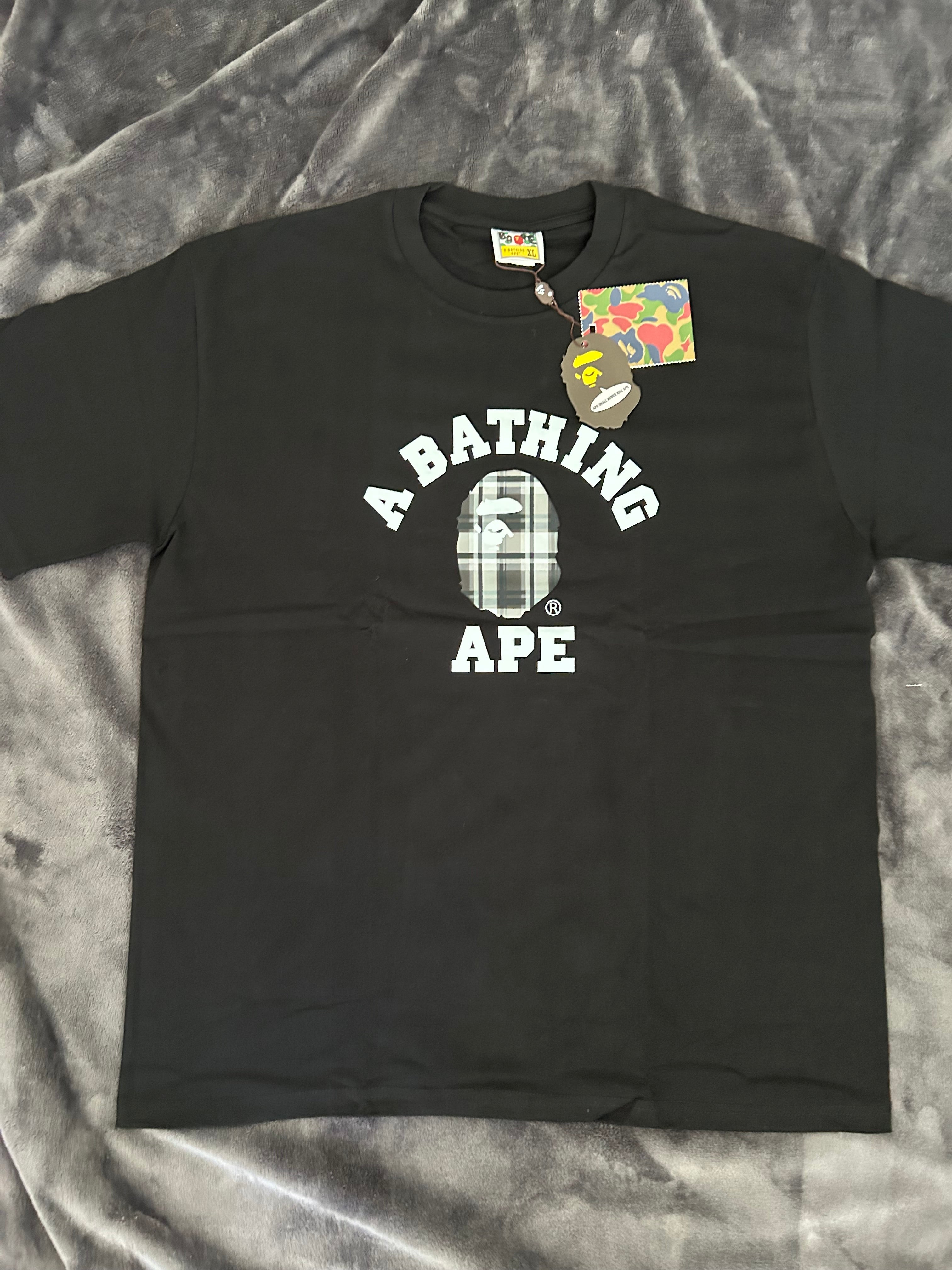 BLACK BAPE TEE