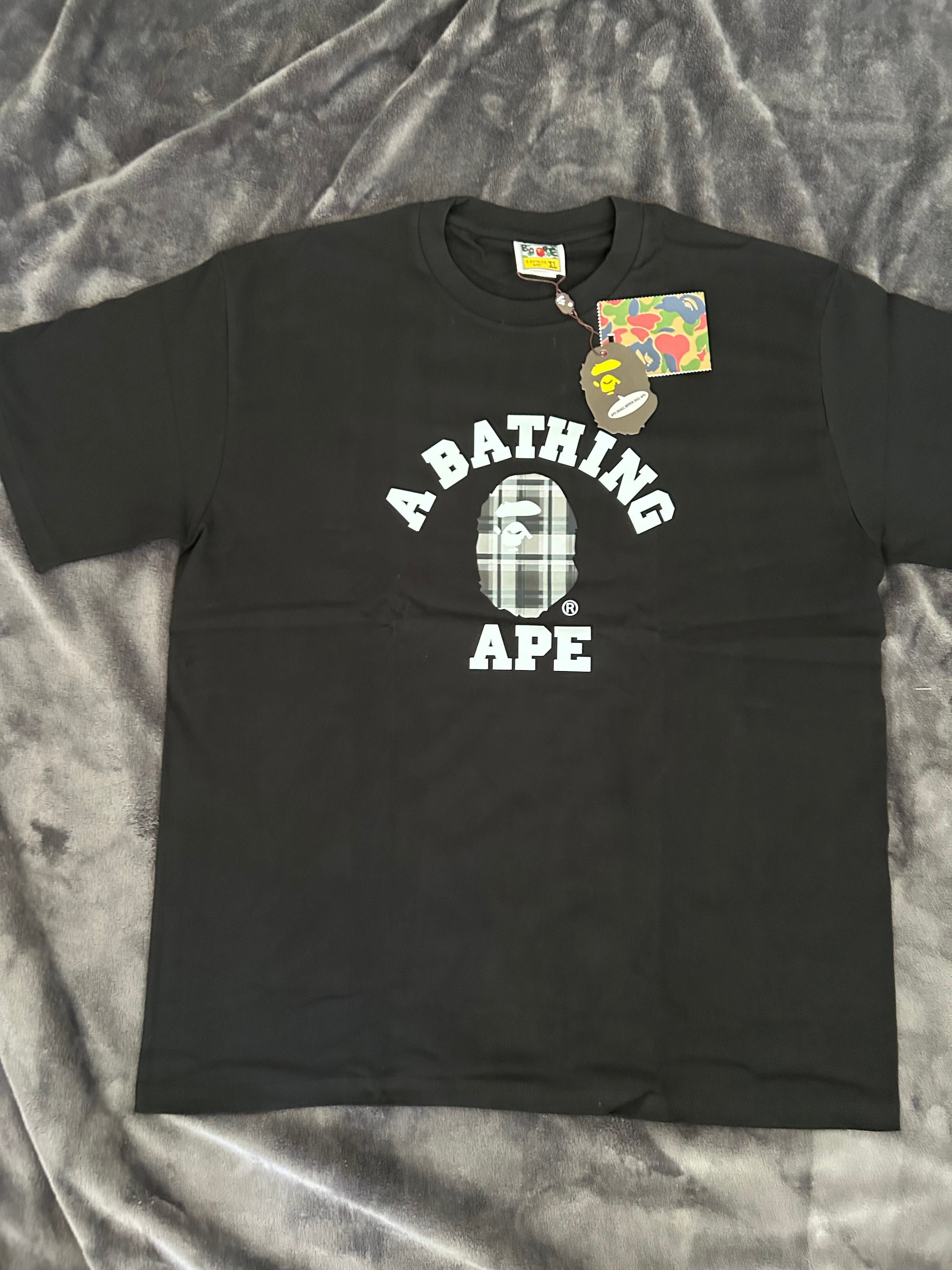BLACK BAPE TEE