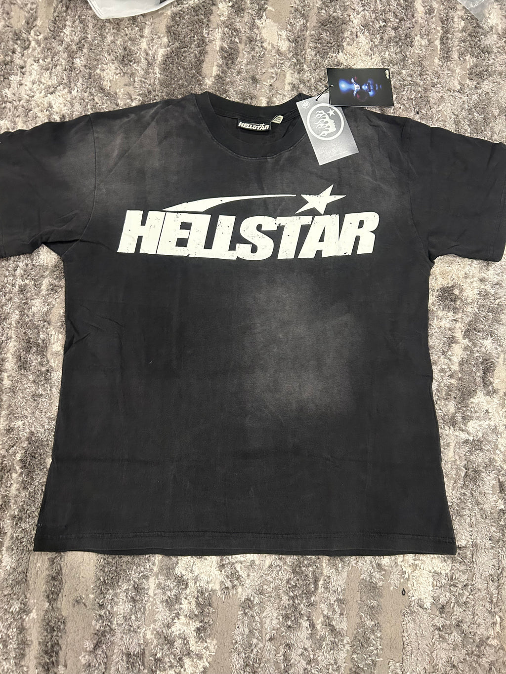 BLACK HELLSTAR TEE