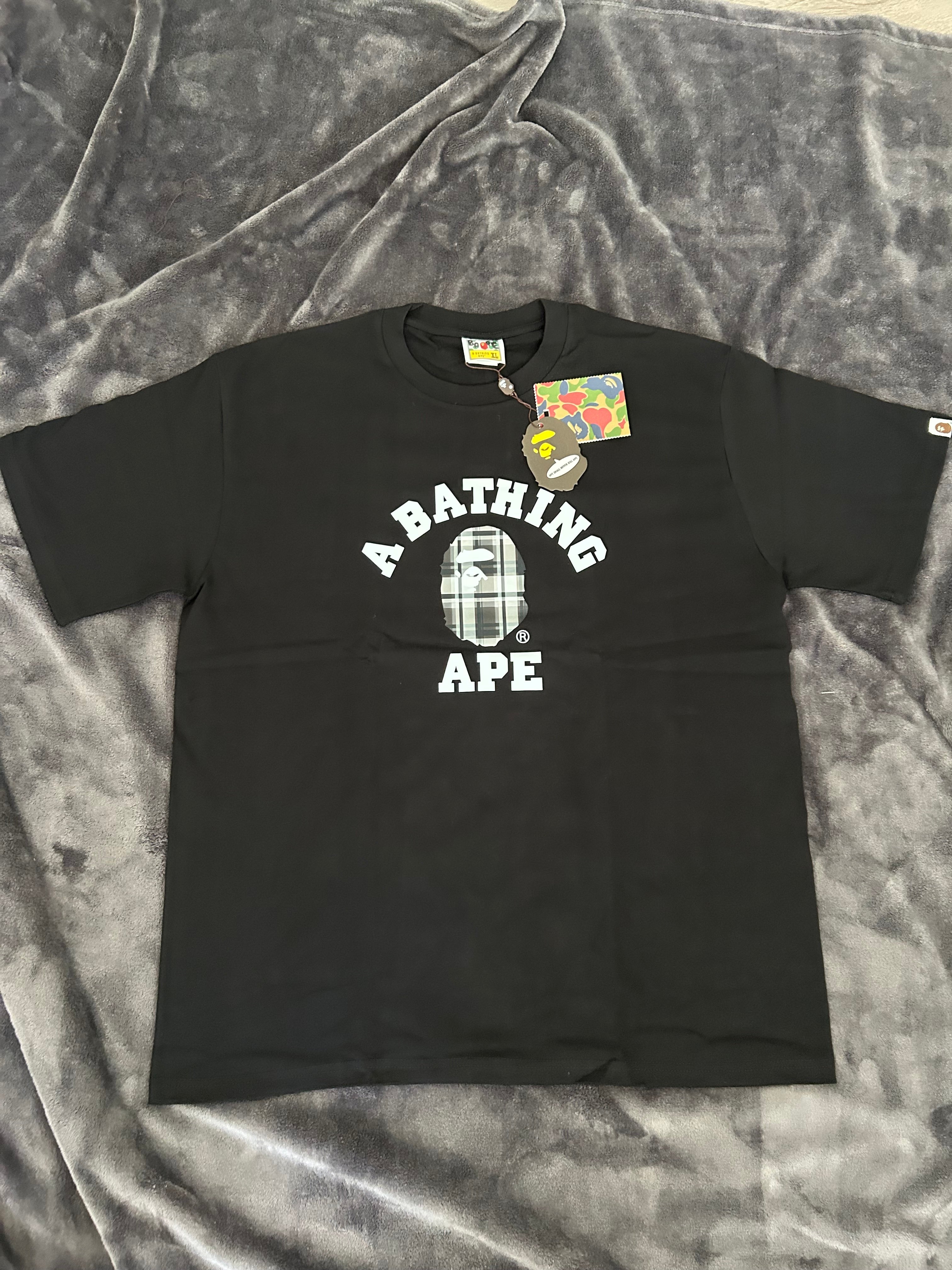 BLACK BAPE TEE