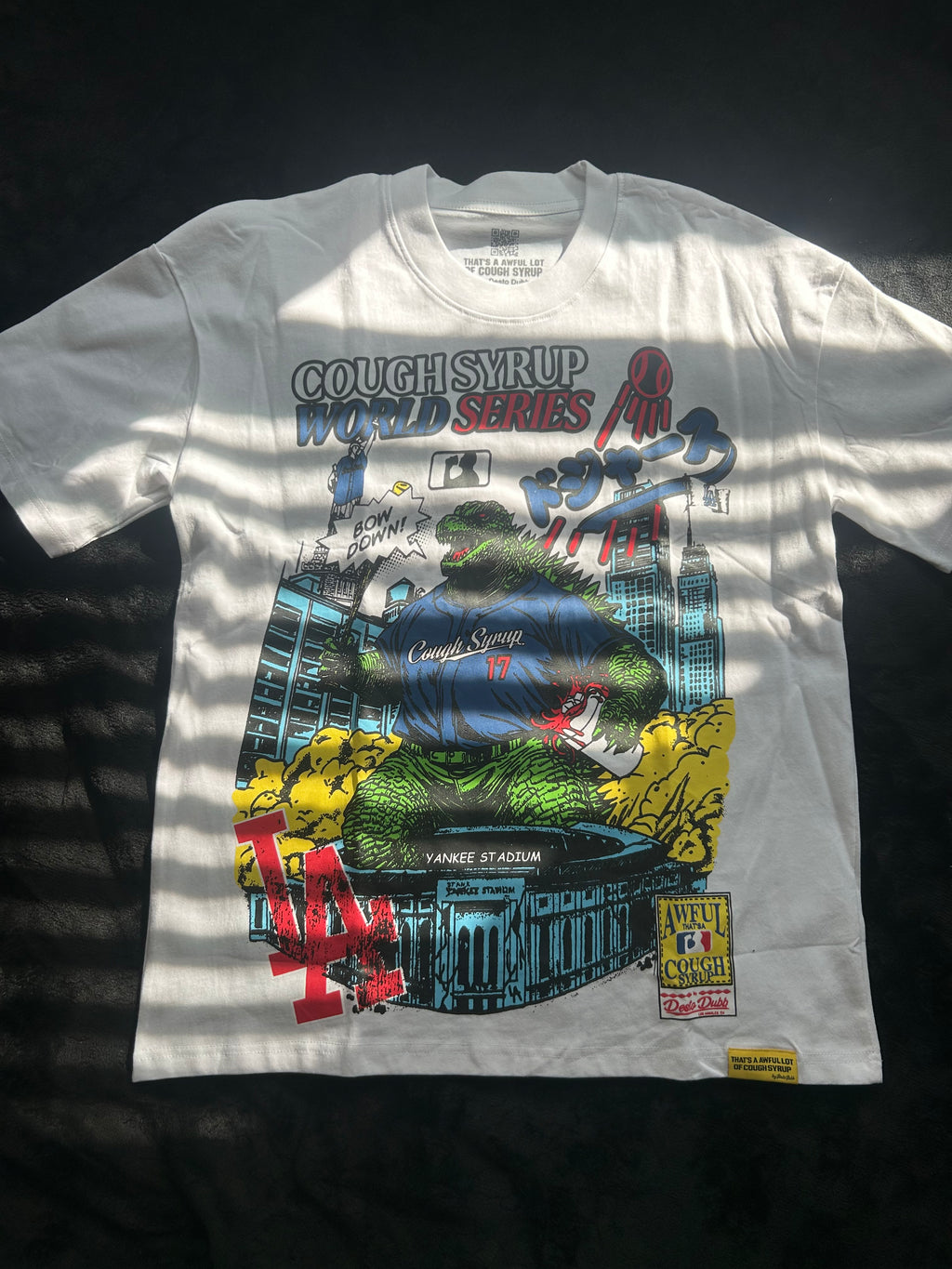 Cough Syrup Baseball Tee