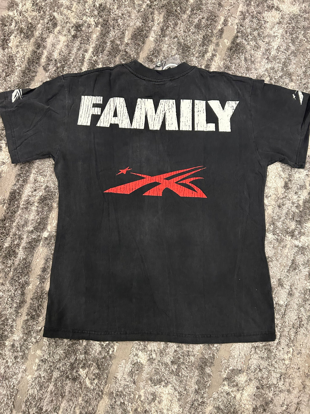 BLACK&RED HELLSTAR TEE